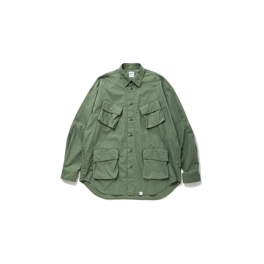 BEDWIN & THE HEARTBREAKERS  L/S BIG JUNGLE SHIRT "KOVE"