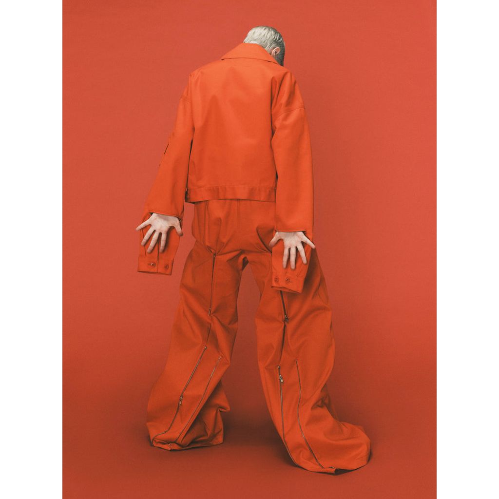 FUMITO GANRYU Red Label × Dickies Distortion Eisenhower Jk