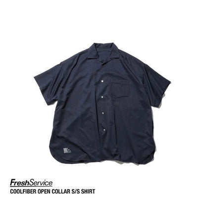 FreshService "COOLFIBER OPEN COLLAR S/S SHIRT"