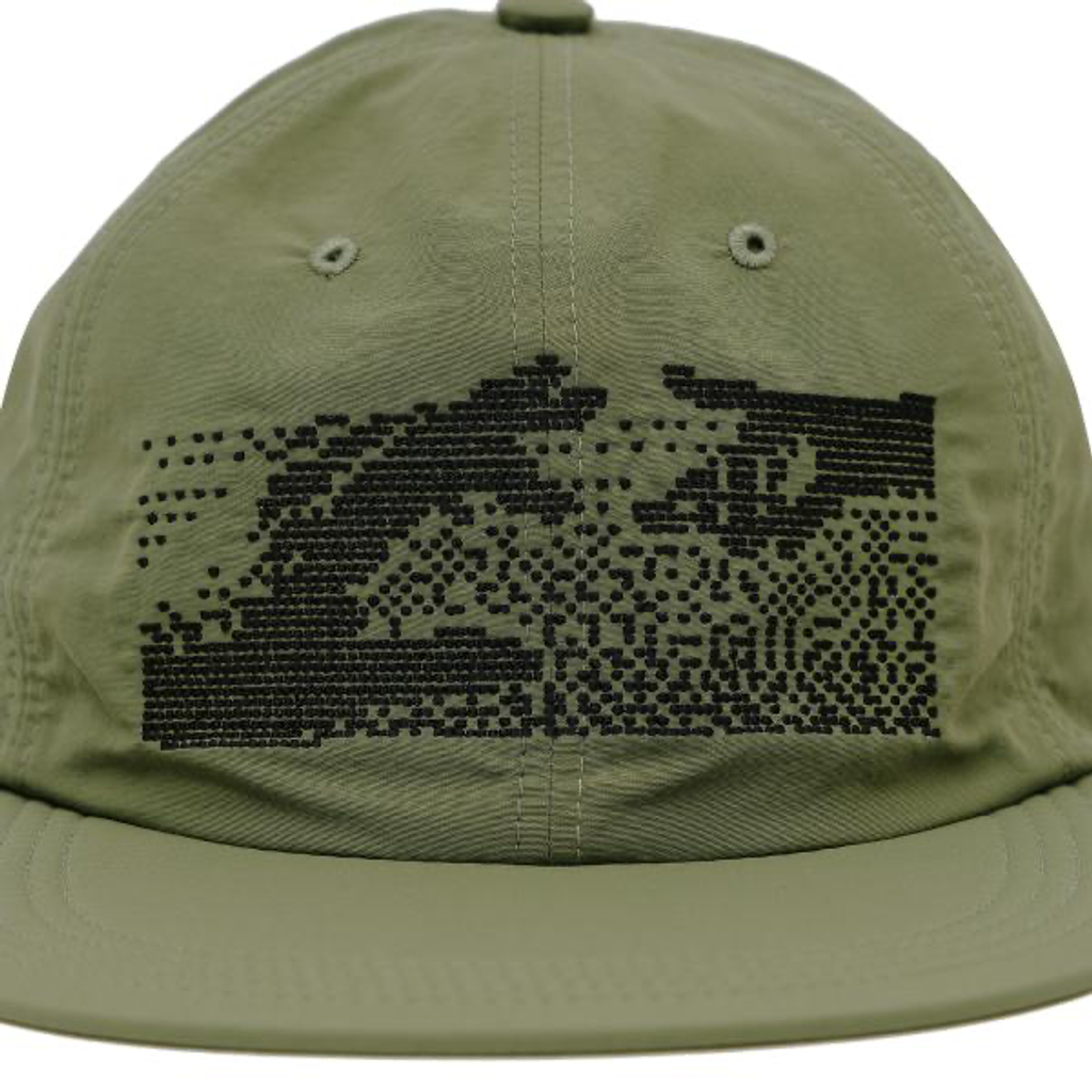 GARBAGE INDUSTRIES SOFT BRIM 6 PANEL CAP (KEEP IN TOUCH)