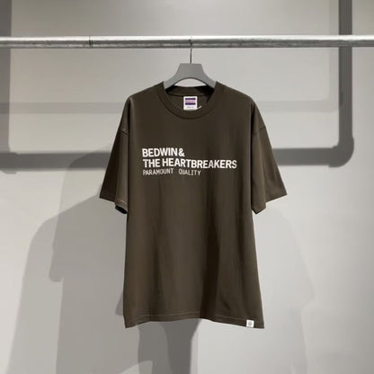 BEDWIN & THE HEARTBREAKERS LINEAGE Ex. S/S PRINT T（OLIVE）