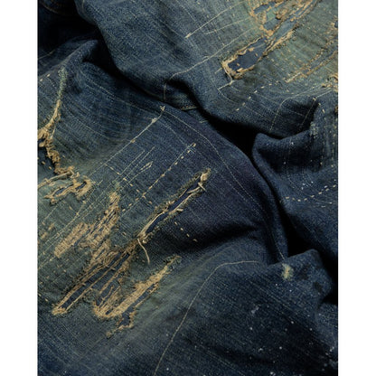 ANACHRONORM AN401 HARD REMAKED REGULAR TAPERED 5P PANTS INDIGO (REMAKE)