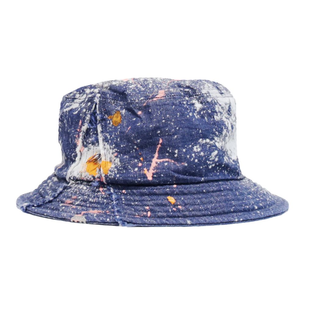 DECHO  BLEACH & CRASH COLOR BUCKET HAT