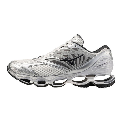 MIZUNO WAVE PROPHECY LS(ホワイト×チャコール×シルバー)