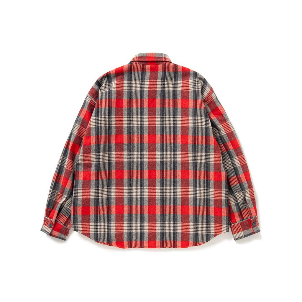 BEDWIN & THE HEARTBREAKERS L/S WOOL CPO SHIRT JACKET "RICHARDS"