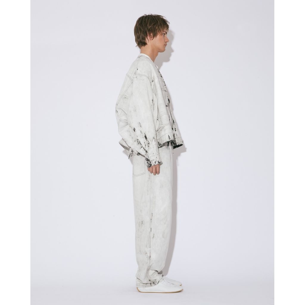 beautiful people  double-end left hand twill denim blouson