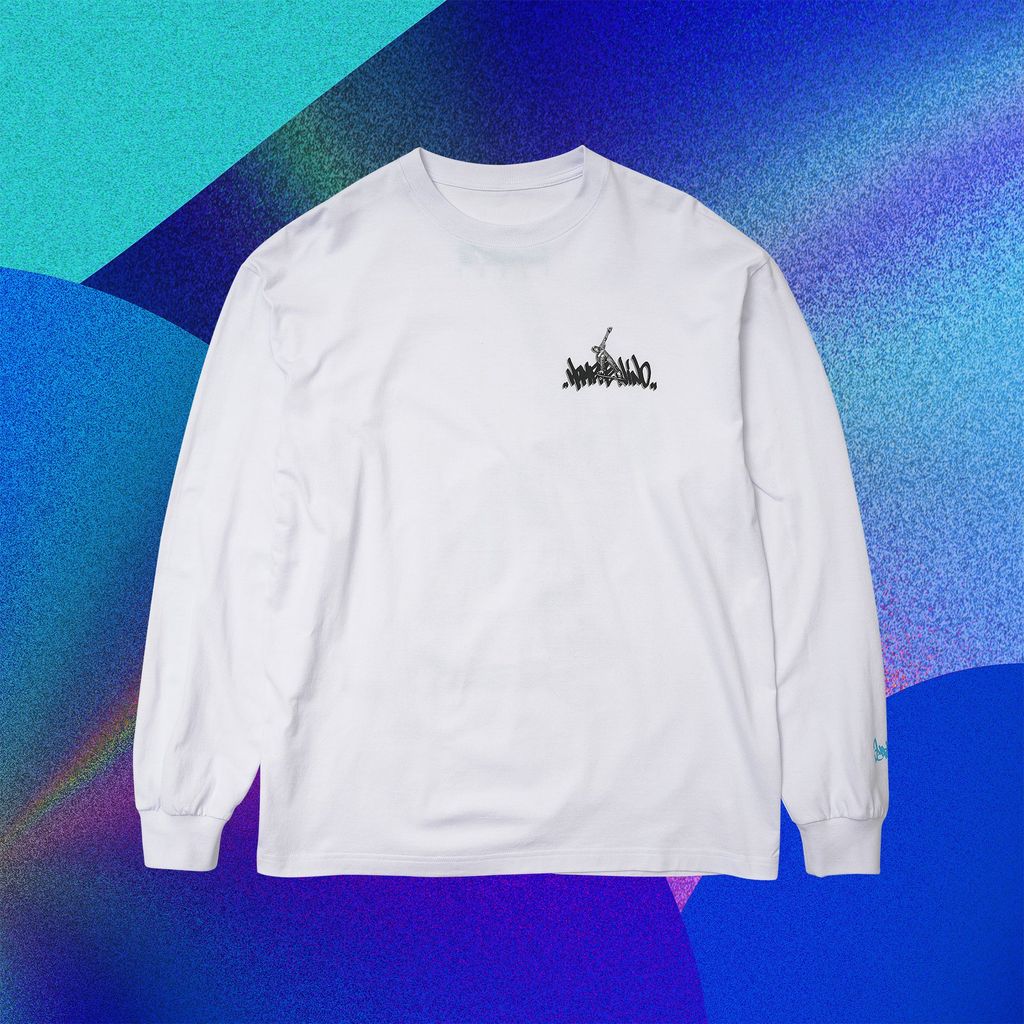 HOMBRE NINO L/S PRINT TEE (SKATE)