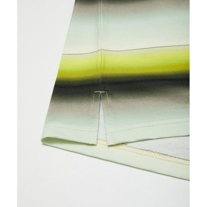 BAL GRADIENT STRIPE CREW NECK TEE