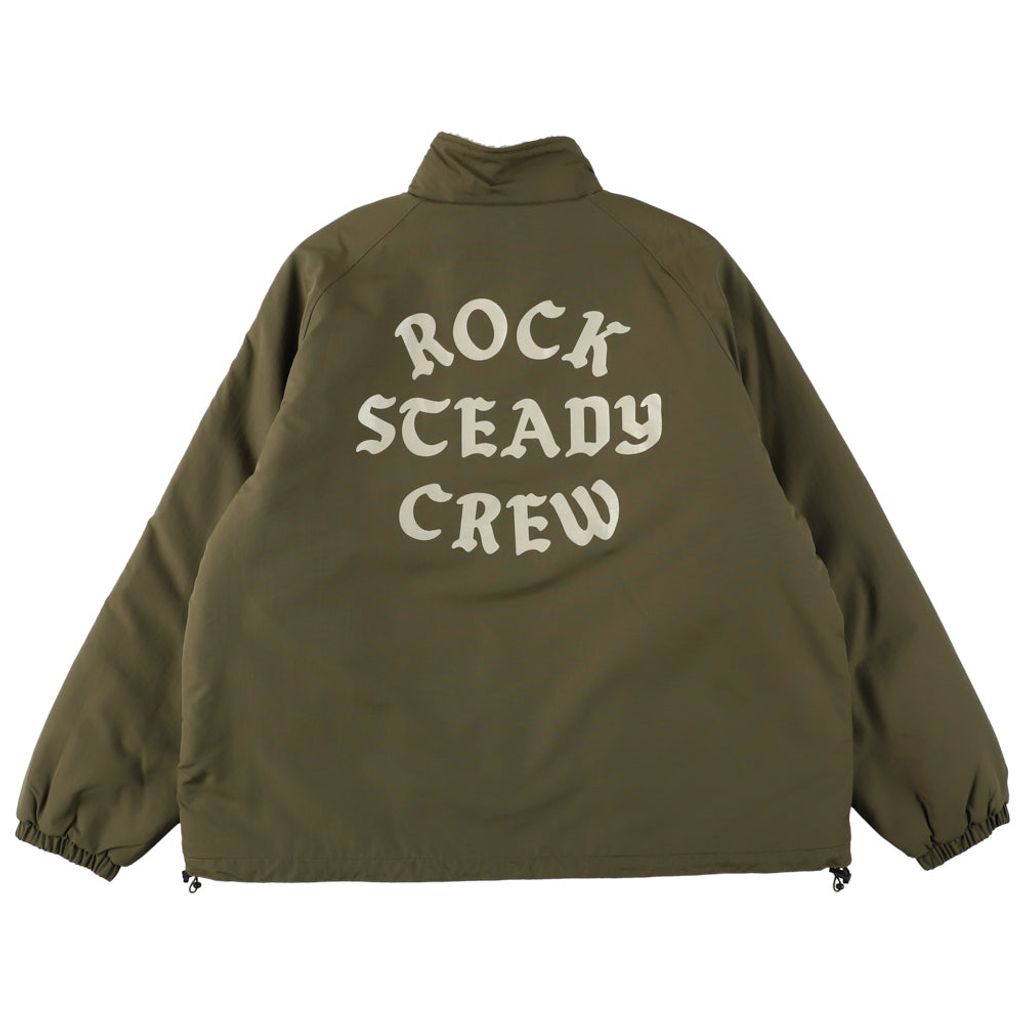 ISNESS MUSIC ROCK STEADY CREW REVERSIBLE FLEECE JACKET