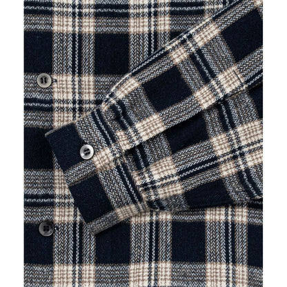 BEDWIN & THE HEARTBREAKERS FIVE BROTHER Ex. L/S CHECK SHIRT "VIN"