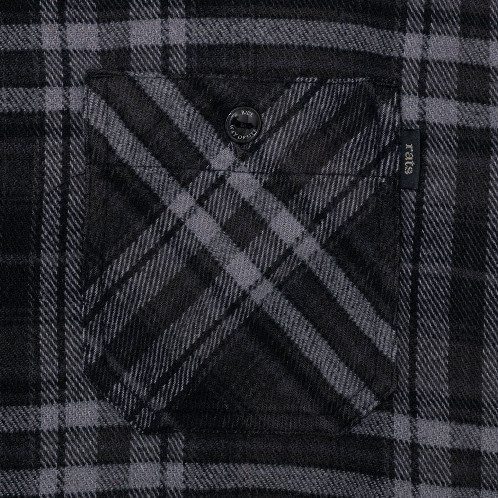 RATS TARTAN FLANNEL CHECK SHIRT