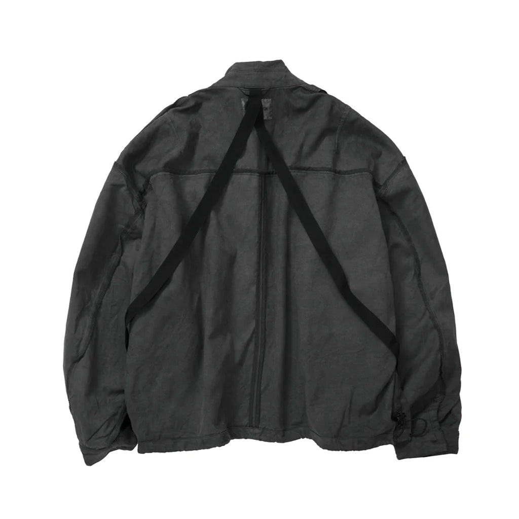 MAGIC STICK CWUMOD ZIP JACKET (FADED GREY) 26SS-MS2-011