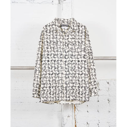 Y's for men × masses OPEN COLLAR SHIRT