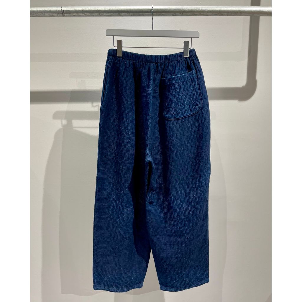 PORTER CLASSIC NEW SASHIKO LIGHT PEACE PANTS – MAROON WEBSTORE