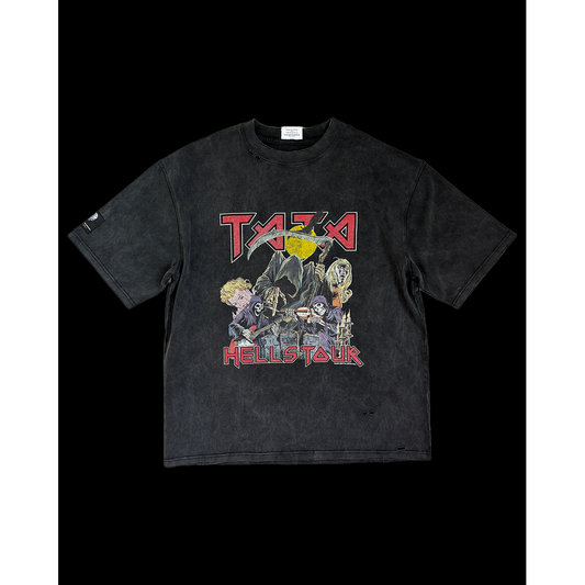 TALKING ABOUT THE ABSTRACTION TRANSCRIPTION HELLS TOUR TEE