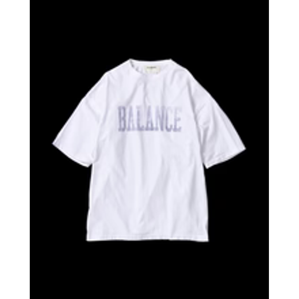 ANACHRONORM BALANCE COLLEGE PRINTED S/S T-S