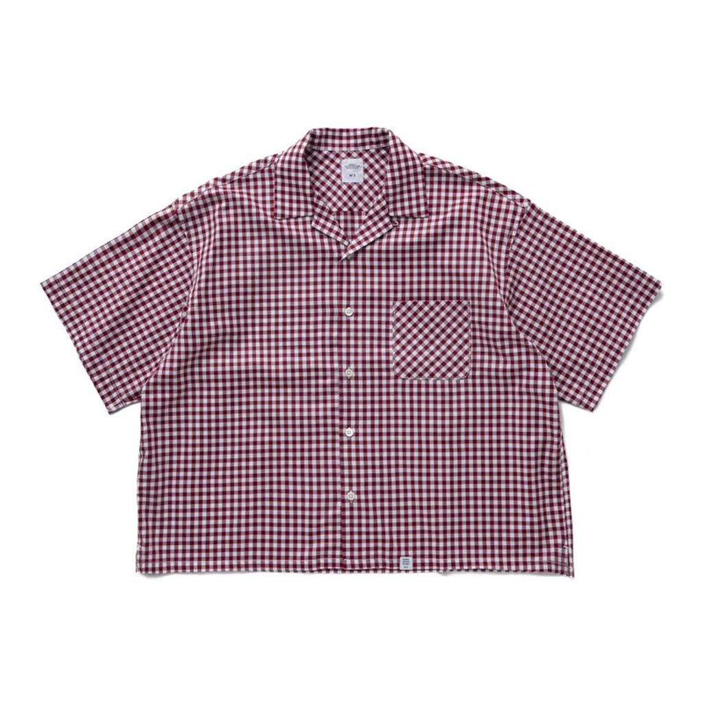 BEDWIN & THE HEARTBREAKERS S/S OPEN COLLAR SHIRT "AARON"