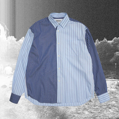 HOMBRE NINO CRAZY PATTERN VENTILATION SHIRT