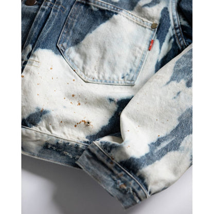 ANACHRONORM HARD REMAKED FRONT TUCK DENIM JACKET INDIGO (REMAKE)