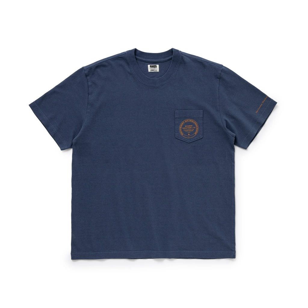 RATS ASH POCKET TEE