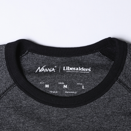 NANGA X Liberaiders  ECO HYBRID SWEAT SHIRT