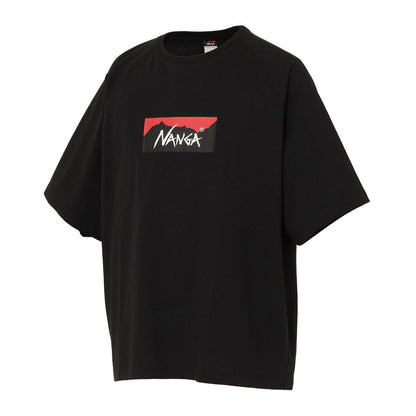 NANGA  ECO HYBRID BOX LOGO LOOSE FIT TEE(UNISEX)