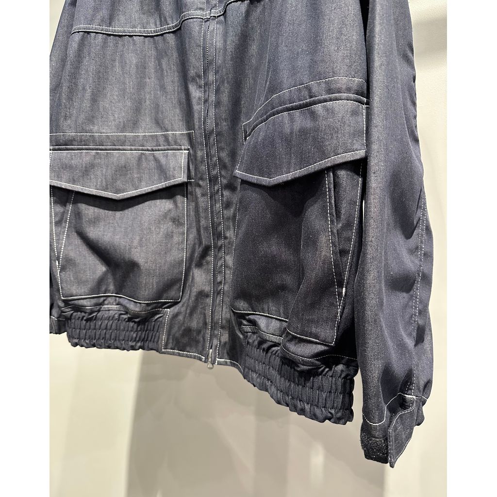 COMME des GARCONS HOMME LIGHT-OUNCE COTTON DENIM BLOUSON