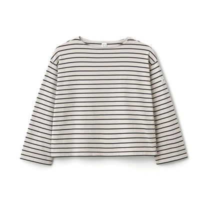 ORCIVAL OR-C0554 Women's Cotton Jersey Boat Neck Wide Sleeve Pullover 26AW