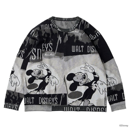 PORTER CLASSIC DISNEY VP / PC KNIT COLLECTION CREWNECK / MICKEY MOUSE