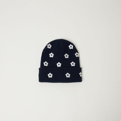 NICK GEAR Flower Embroidery beanie