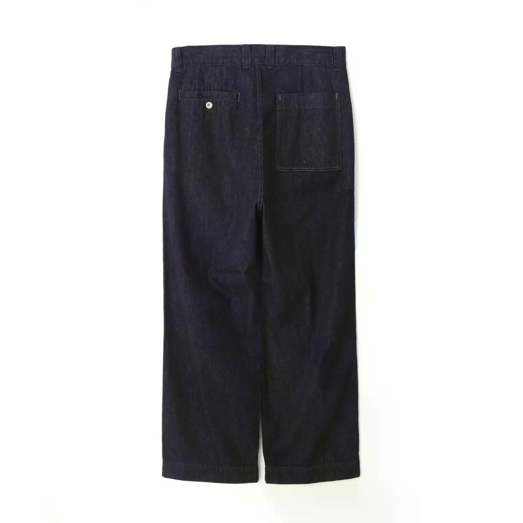 MHL. CANTON LIGHT DENIM TROUSERS