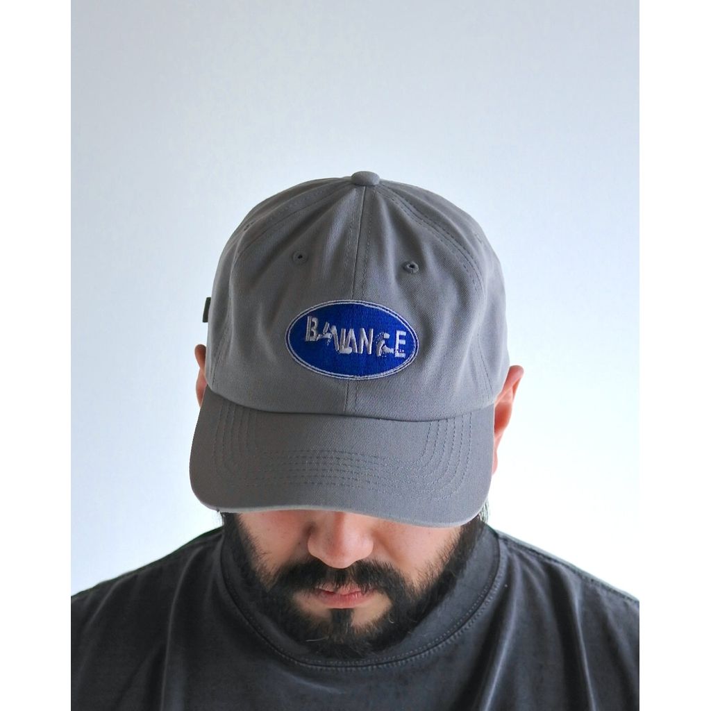 ANACHRONORM GLITCH EMBROIDERY CAP SILVER