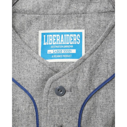 Liberaiders FLANNEL BASEBALL SHIRT