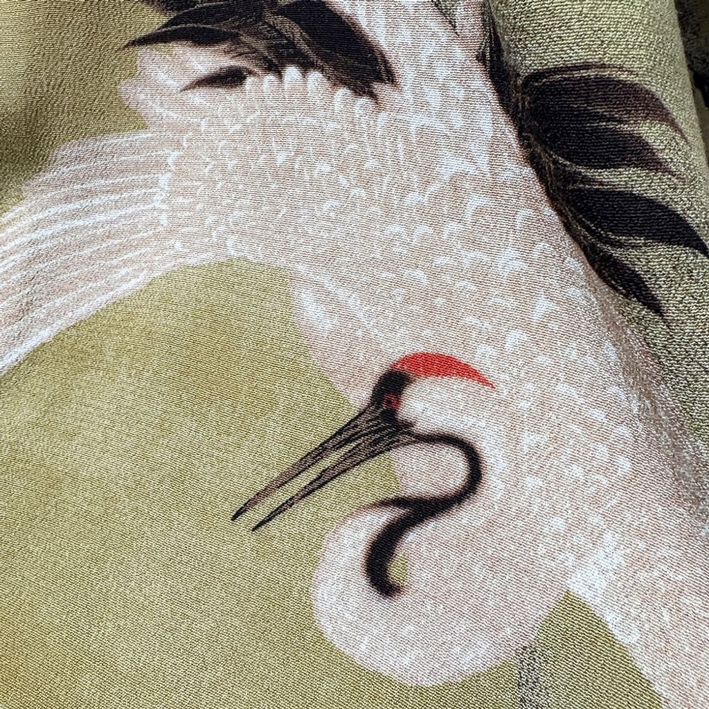 REMI RELIEF RN30389013 鶴柄アロハシャツ 26ss