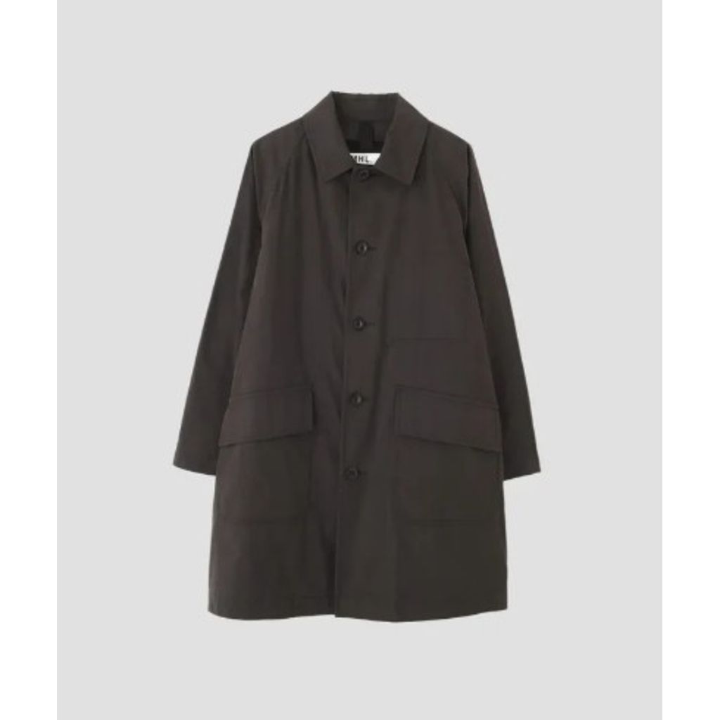 MHL. WORN COTTON NYLON COAT