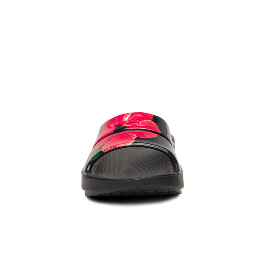 OOFOS Women's OOahh Limited - Pop Hibiscus