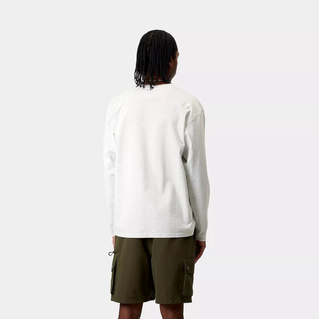CARHARTT WIP  L/S AMERICAN SCRIPT T-SHIRT