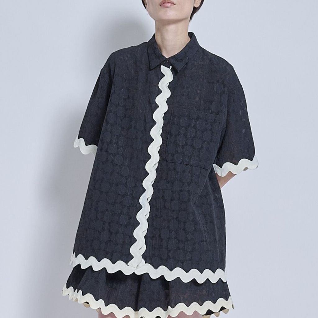 THOMAS MAGPIE Sheer Dot Shirt 2262110