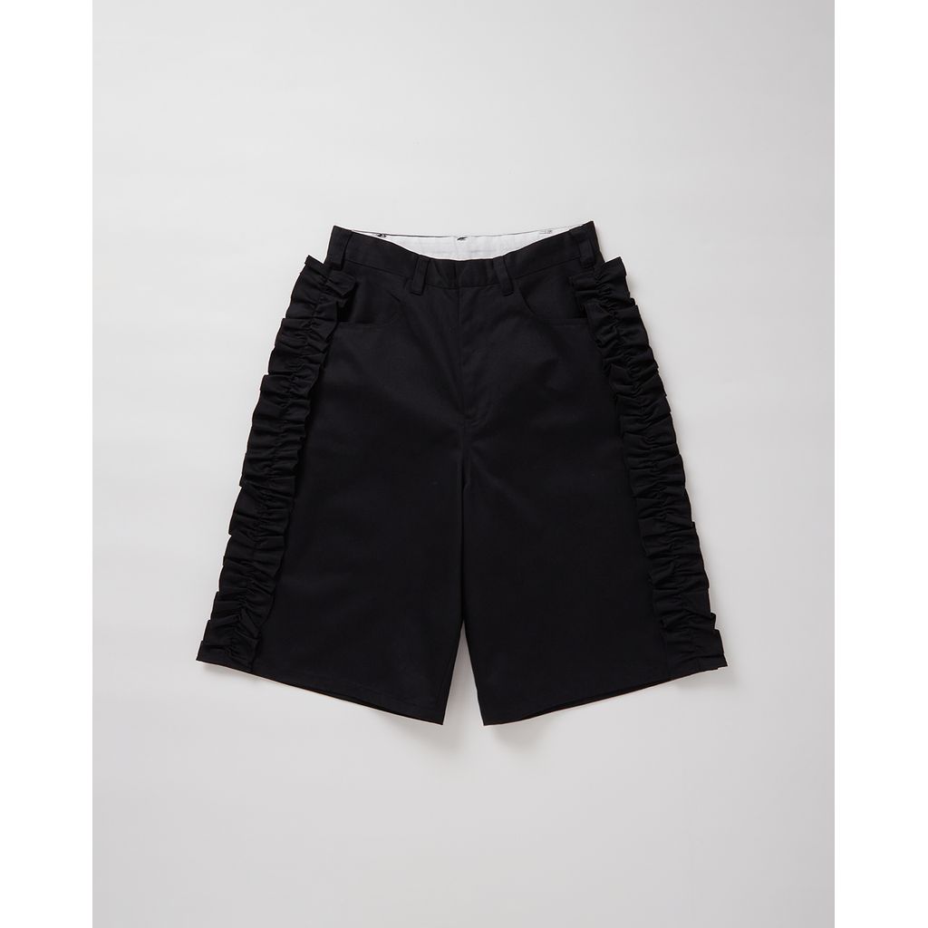 NICK GEAR Frill Chino shorts