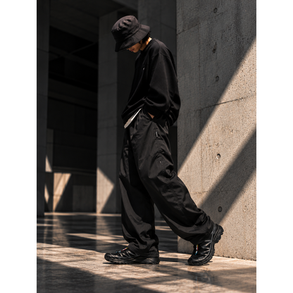 Liberaiders × LINEAGE CORE T/R SARROUEL PANTS（BLACK)