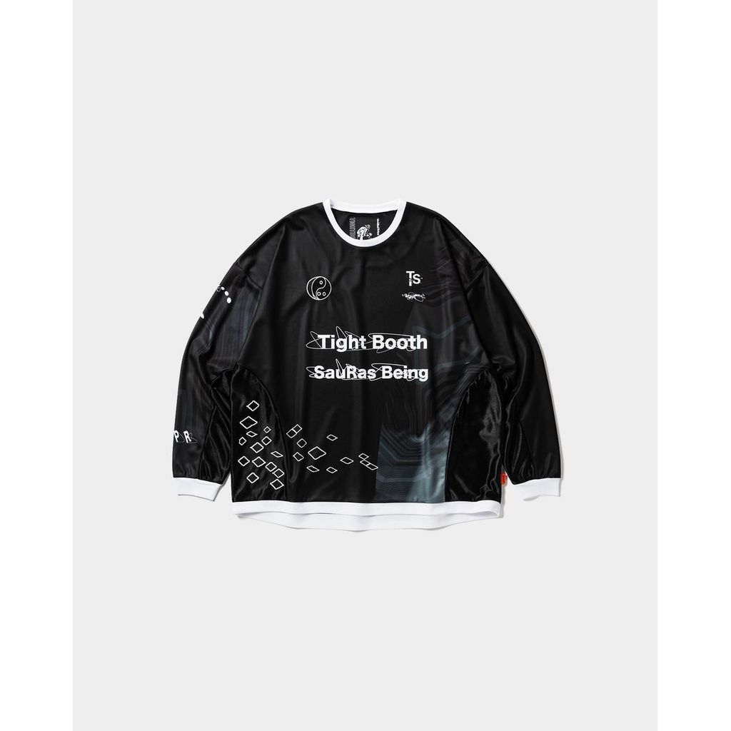TIGHTBOOTH x SauRas Being - L/S SOCCER JERSEY