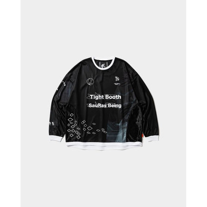 TIGHTBOOTH x SauRas Being - L/S SOCCER JERSEY