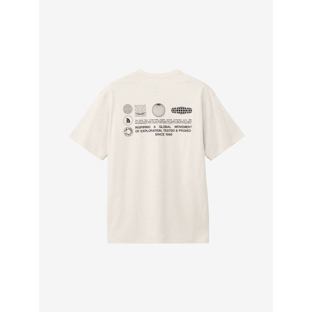 THE NORTH FACE ショートスリーブフラッシュドライグローブグリッドコットンティー