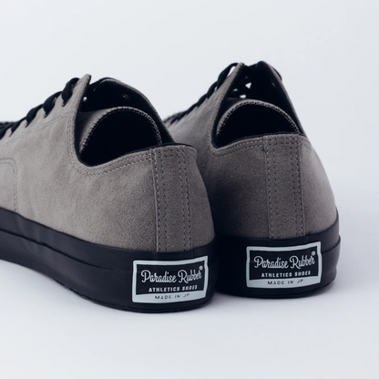 PRAS SHELLCAP LOW VEGAN SUEDE / GRAY×BLACK