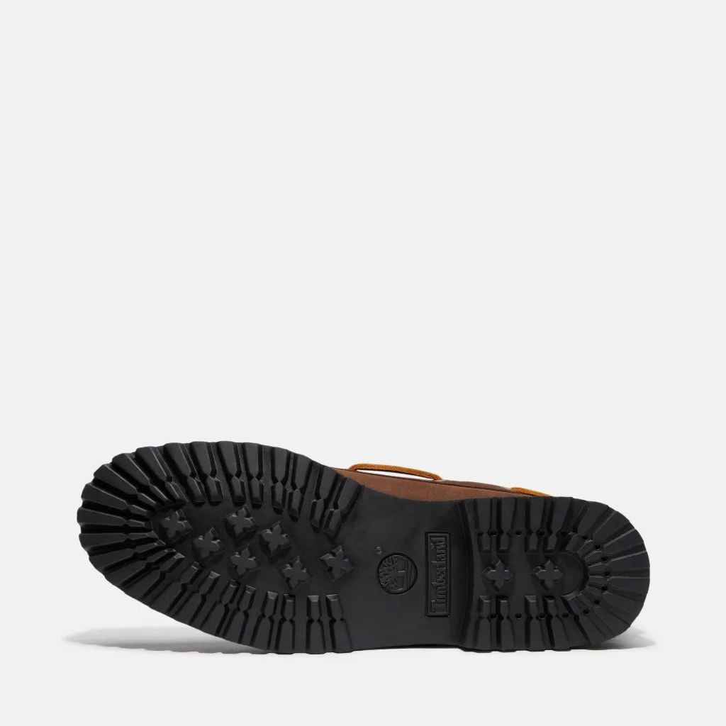 Timberland スリーアイ(3eye) ラグ ハンドソーン ボート シューズ メンズ (ダークブラウン）