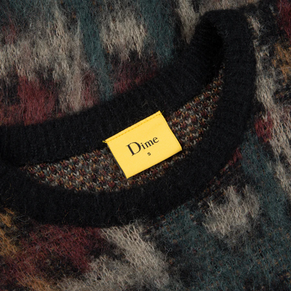 Dime PLAID MOHAIR KNIT