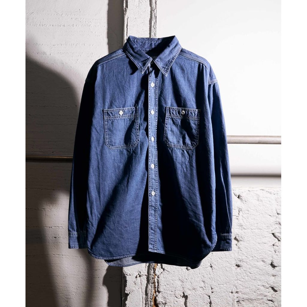 MASSES DENIM SHIRTS B.WASH