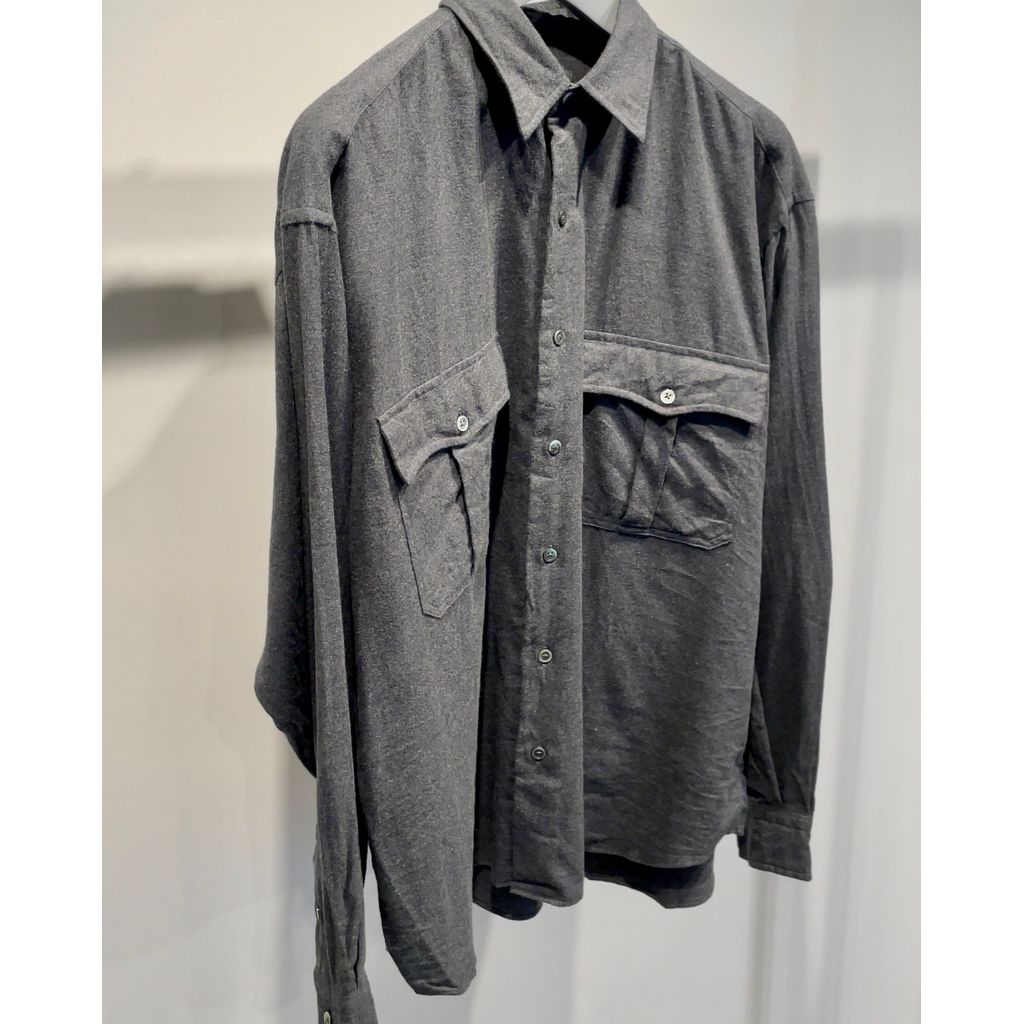 PORTER CLASSIC ROLL UP FLANNEL SHIRT