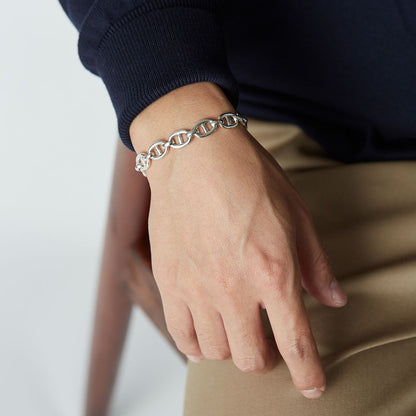 XOLO JEWELRY Anchor Link Bracelet -10mm17cm