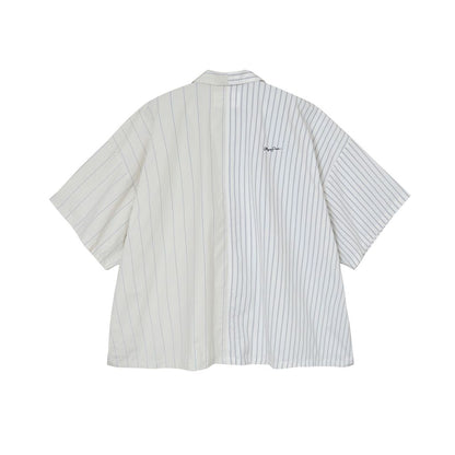 MAGIC STICK 2FACE SS OPEN COLLAR SHIRTS